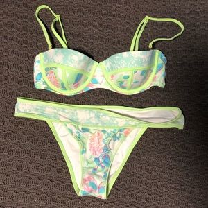 Victoria’s Secret printed swimsuit set